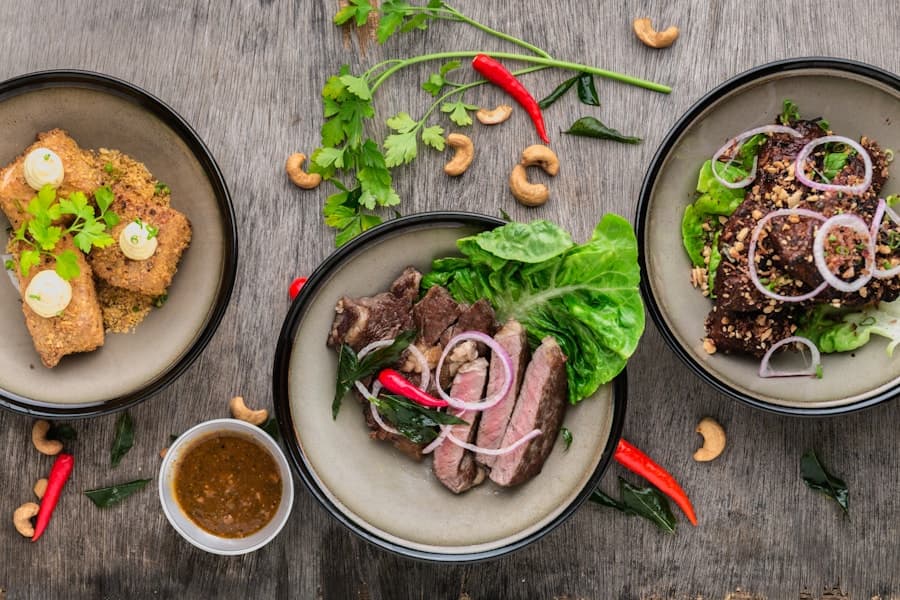 Prepared drop-off catering dishes ready to serve